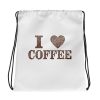 I Love Coffee – Drawstring bag