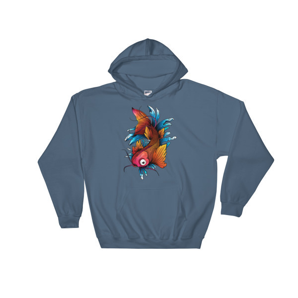 Koi Fish – Hooded Sweatshirt