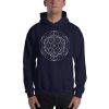 Fractals Hexa – Hooded Sweatshirt
