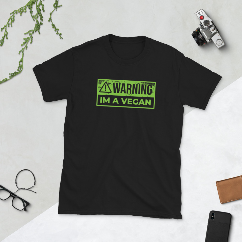 Warning Vegan - T-Shirt 6