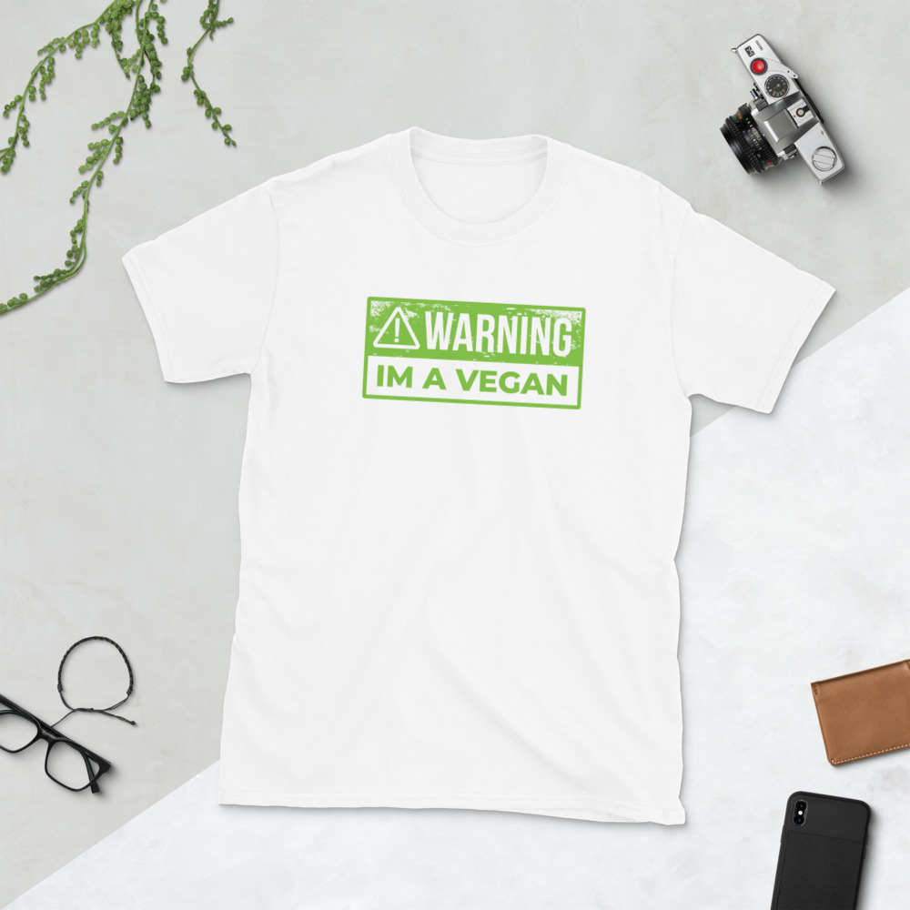 Warning Vegan - T-Shirt 3