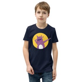 Cat Dab Kids T-Shirt 10