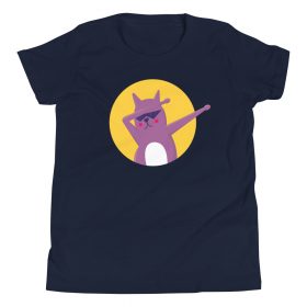Cat Dab Kids T-Shirt 12